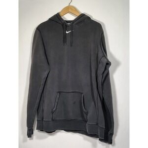 Nike Men's‎ Black Pullover Hoodie Sweatshirt XXLT grunge